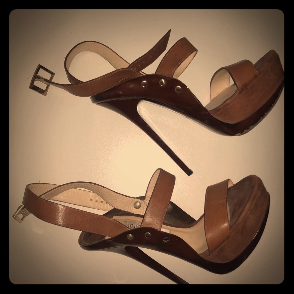 JIMMY CHOO platform sandals